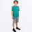 FXR Walleye Youth Premium T-shirt in Teal/Sundial
