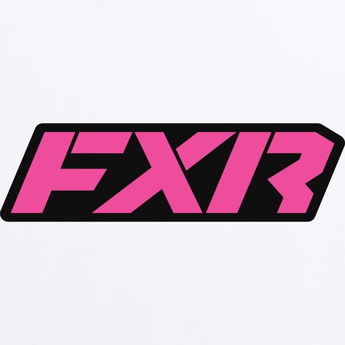 FXR Revo Sticker 3.5” in Pink/Black 