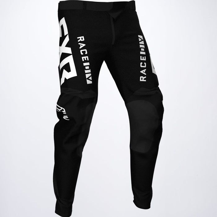 FXR Podium Pants in Black/White - Front
