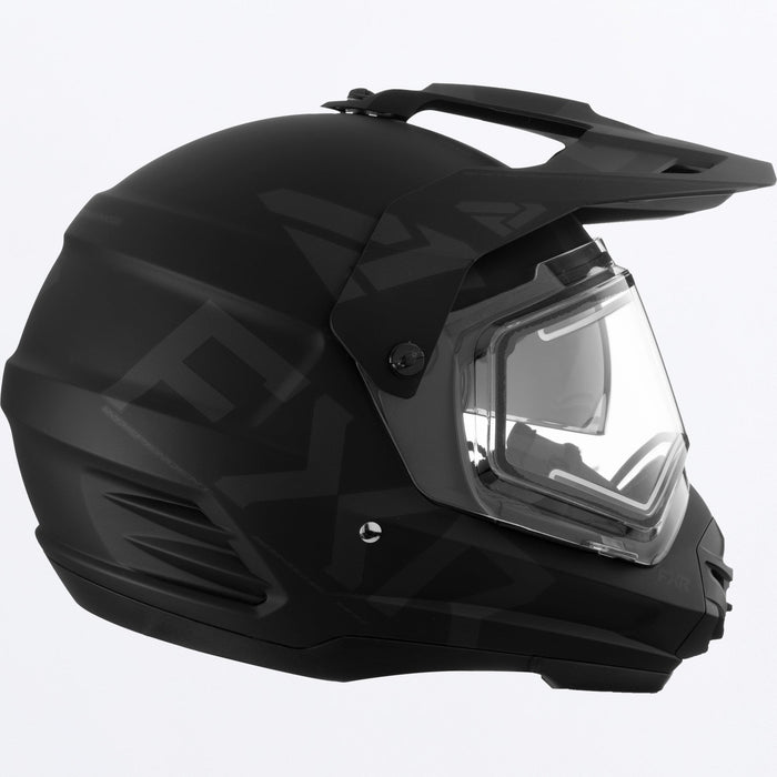 FXR Torque X Team Helmet With E-shield And Sun Shade in Black Ops