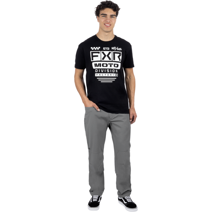 FXR Gladiator Premium T-shirt in Black/White
