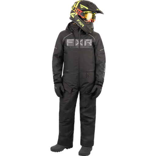 FXR Recruit F.A.S.T Insulated Youth Monosuit in Black Ops
