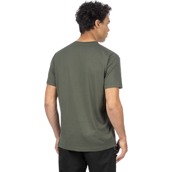 FXR Victory Premium T-shirt in Army/Stone