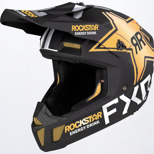 FXR Clutch Rockstar Helmet in Rockstar