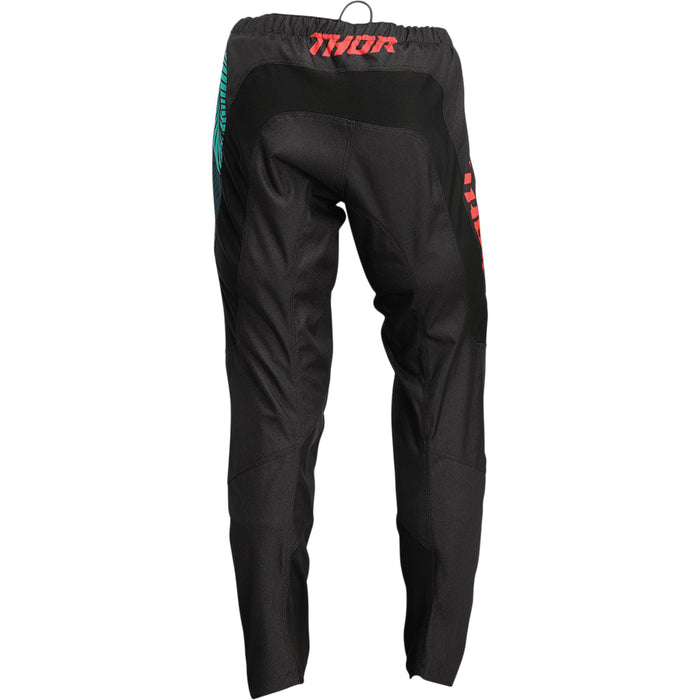 Thor Sector Urth Women's Pants in Black/Teal 2022