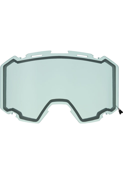 FXR Maverick E-Goggle Heated Dual Lens in Clear