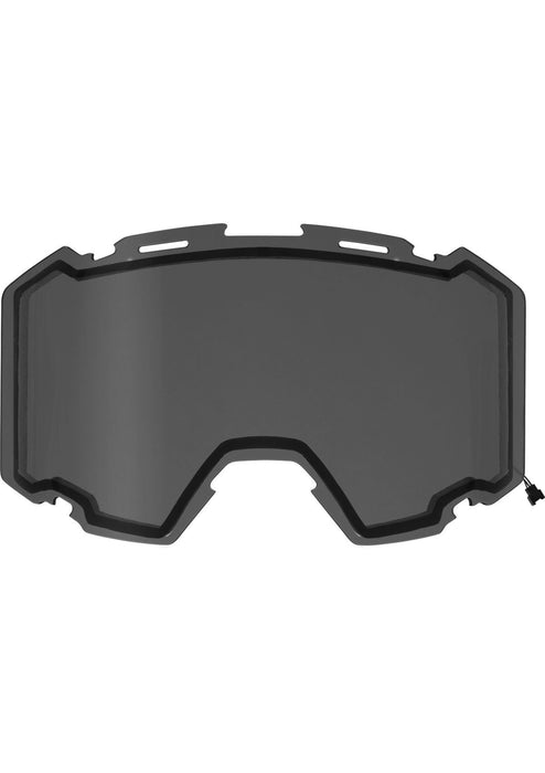 FXR Maverick E-Goggle Heated Dual Lens in Smoke