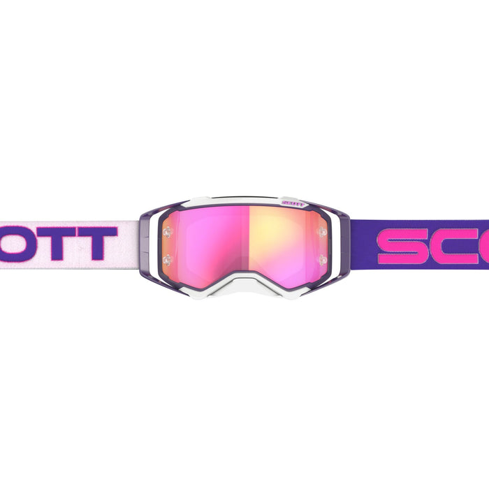 Scott Prospect Googles in Purple/Pink - Pink Chrome Works - 2022