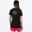 FXR Trophy Premium Women's T-shirt in Black/Razz