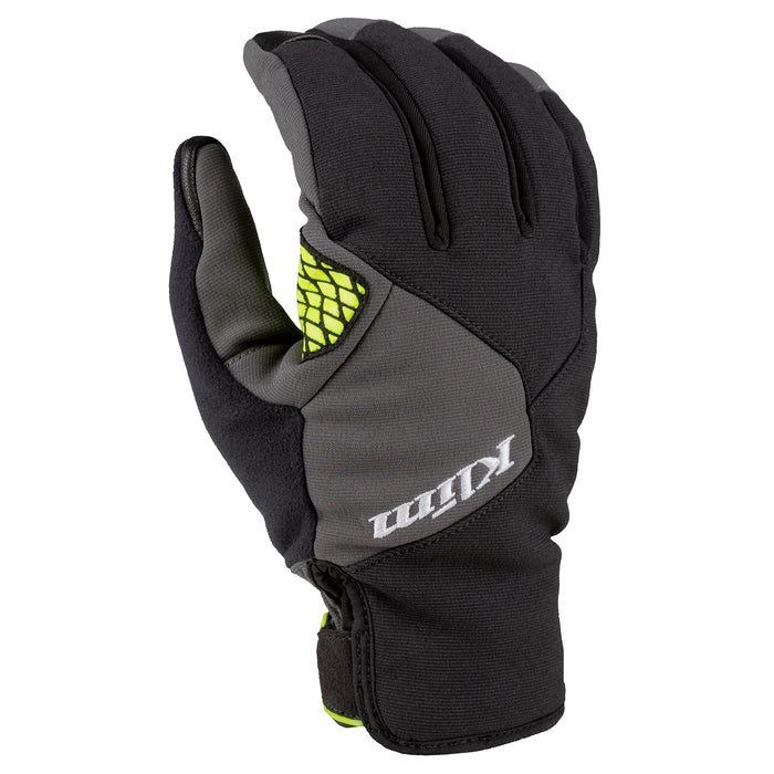 Klim Inversion Insulated Gloves in Asphalt - Hi-Vis