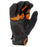 Klim Inversion Insulated Gloves in Asphalt - Strike Orange