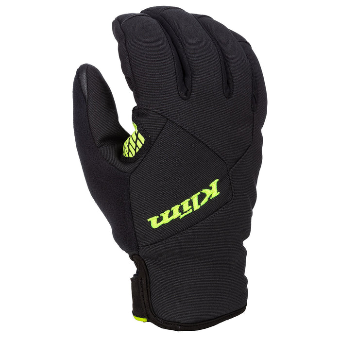 Klim Inversion Insulated Gloves in Black - Hi-Vis