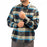 KLIM Owen Heavyweight Flannel Shirt in Black - Imperial Blue