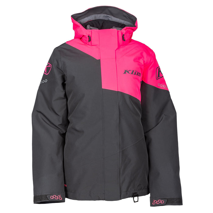 Klim Women's Fuse Jacket in Knockout Pink - Asphalt