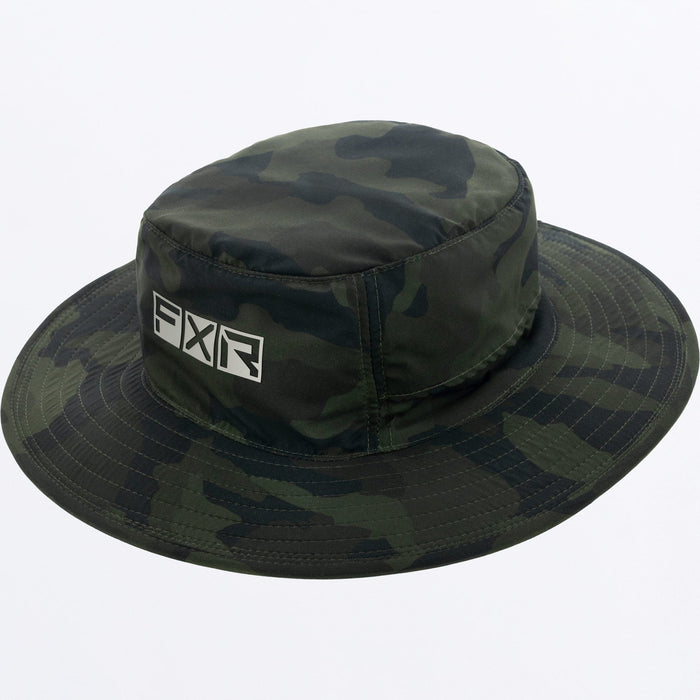 FXR Attack Hat Spring 2024 in Army Camo/Stone
