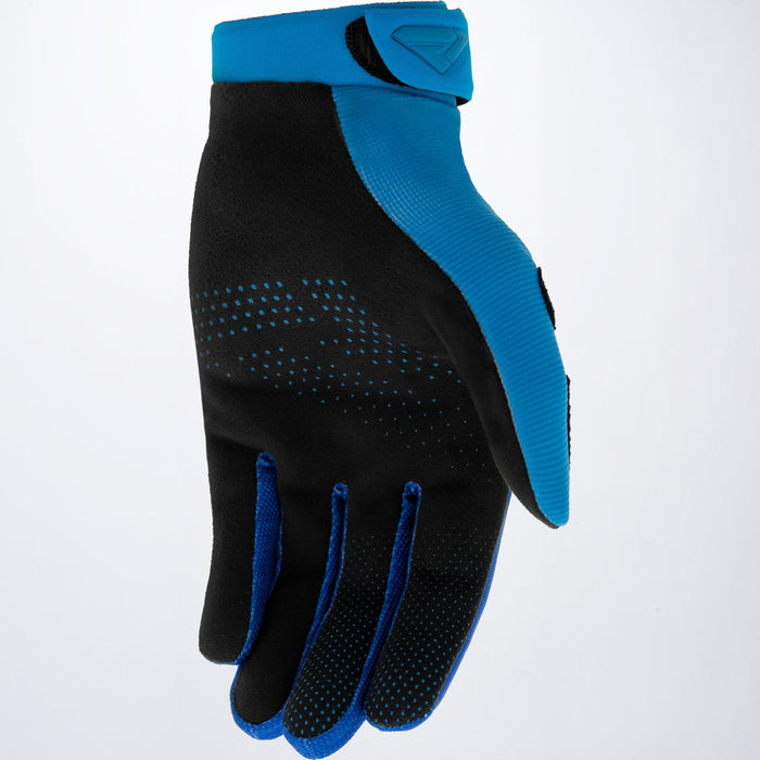 FXR Reflex MX Gloves in Blue/Tangerine