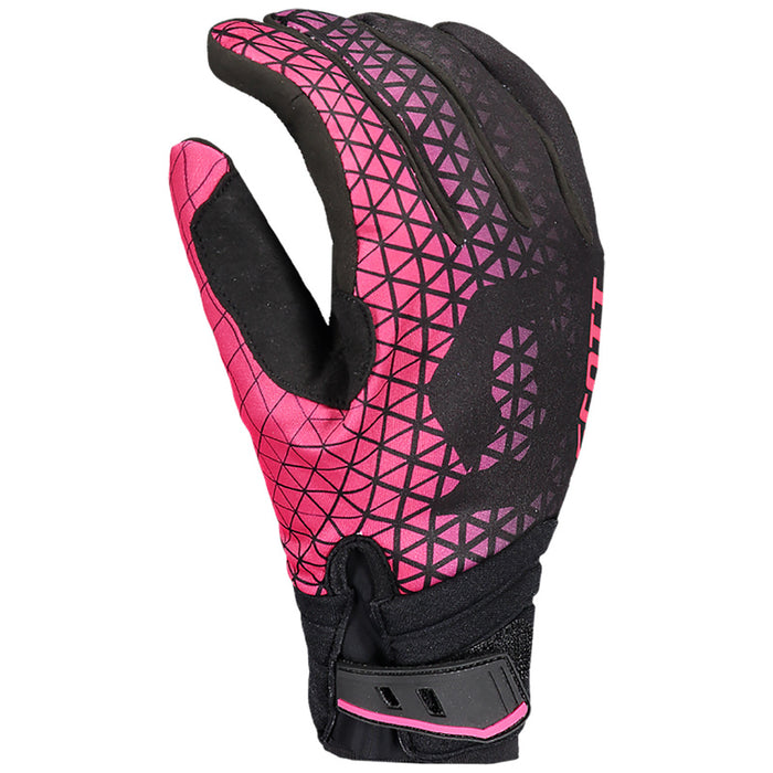 Scott Race DP Gloves in Black/Pink