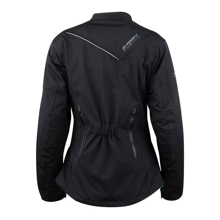Joe Rocket Women's Pacifica Textile Jacket in Black - Back