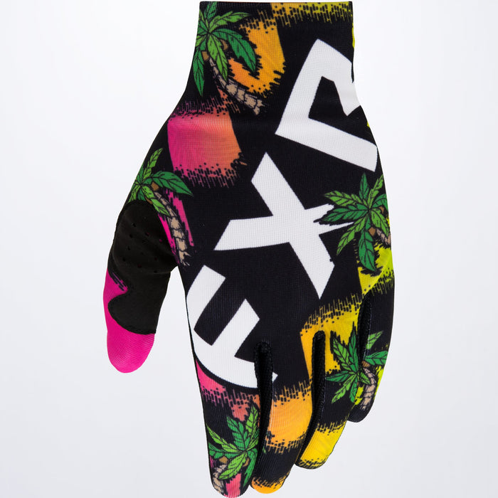 FXR Pro-Fit Lite MX Youth Gloves in Tropic