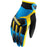 Thor Youth Spectrum Gloves in Blue/Black/Yellow