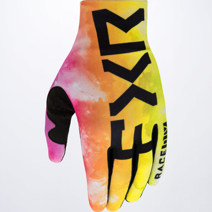 FXR Pro-Fit Lite MX Youth Gloves in Acid Sherbert