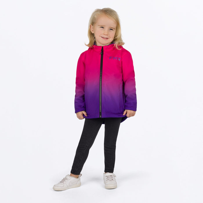 FXR Toddler Ride Reversible Jacket 2024 in Razz/Purple