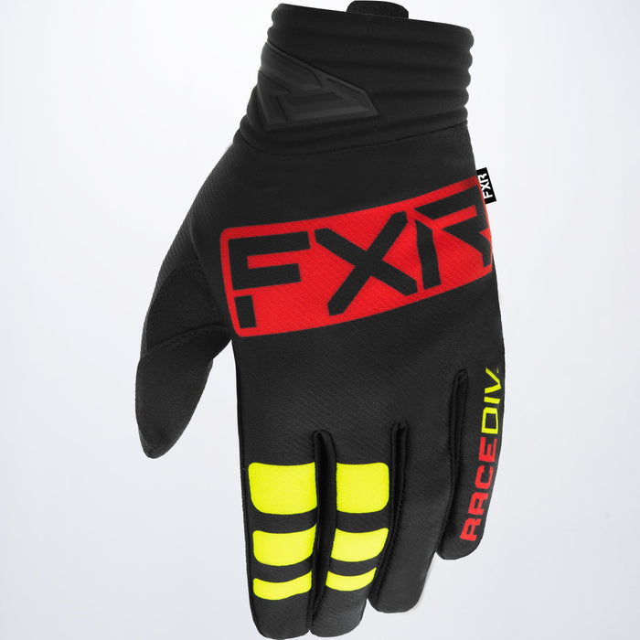 FXR Prime MX Glove in Black/Nuke Red