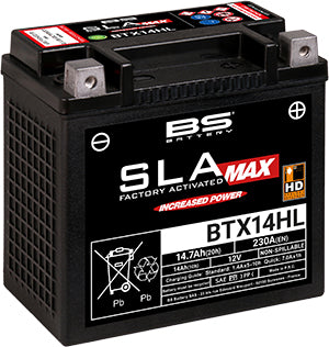 BS Battery SLA MAX Range BTX14HL