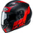HJC CS-R3 Mylo Helmet in Semi-Flat Black/Red