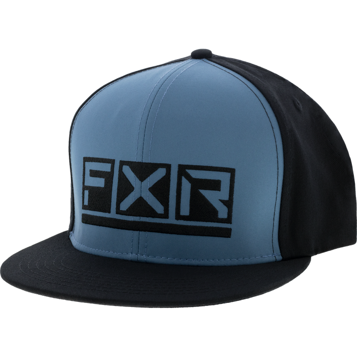 FXR Podium Hat in Black/Steel