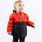 FXR Toddler Ride Reversible Jacket 2024 in Blue Camo/Red