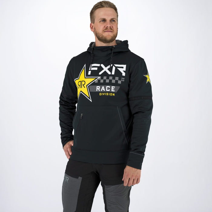 FXR Race Division Tech Pullover Hoodie in Rockstar