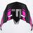 FXR Maverick X Helmet Peaks in Black/Fuchsia