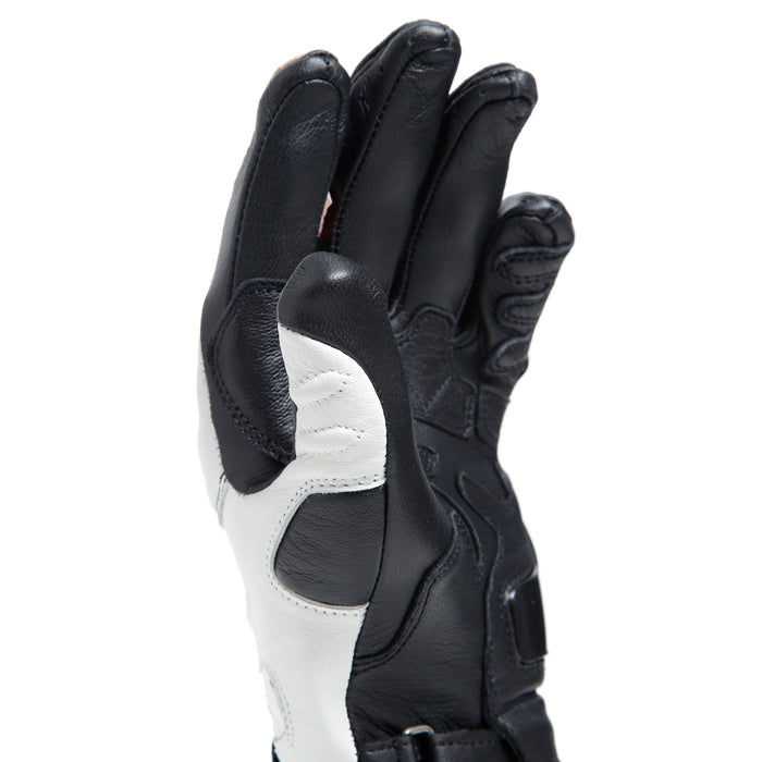 Dainese Carbon 4 Long Lady Leather Gloves in Black/White/Red