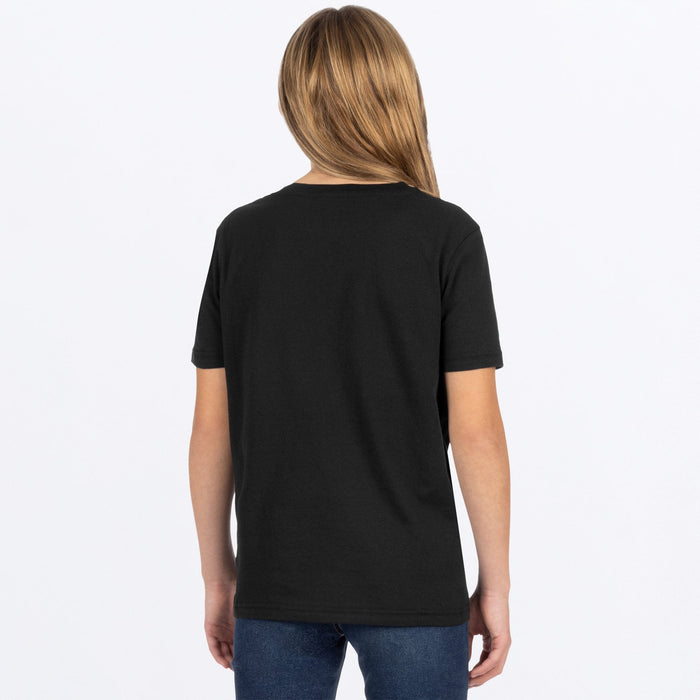 FXR Moto Premium T-shirt 2024 in Black/Ice