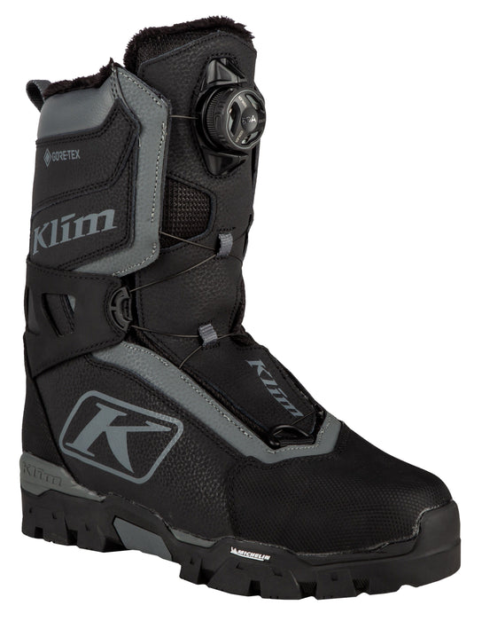KLIM Aurora GTX BOA Boots - REDESIGNED! Women's Snowmobile Boots Klim Asphalt 5 