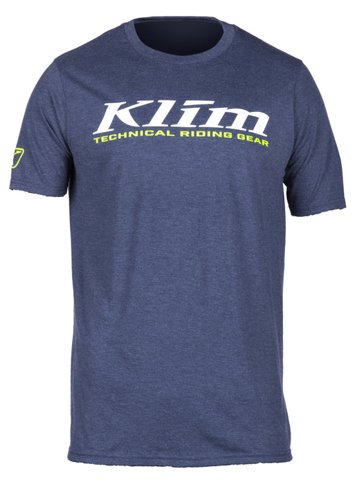 KLIM K Corp Short Sleeve Tees Men's Casual Klim Navy Frost - White SM