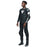 Dainese Tosa Leather One Piece Perforated Suit in Black/Black/White