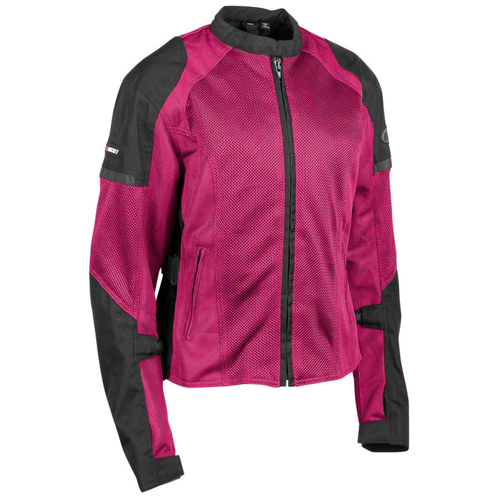 Joe Rocket Women's Cleo 15.0 Mesh Jacket in Pink 2022