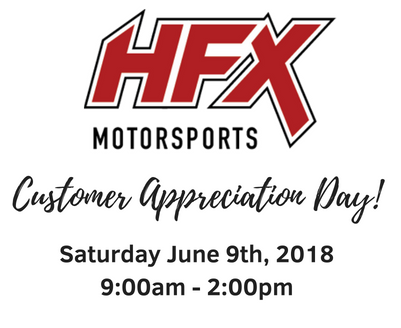 Customer Appreciation Day - Saturday June 9, 2018