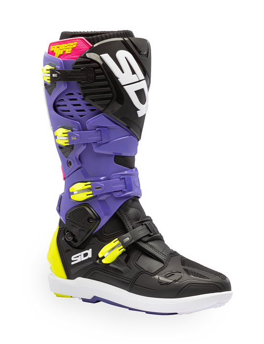 SIDI CROSSFIRE 3 SRS 2026 in Violet/Black/Fluo