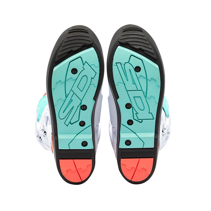 SIDI CROSSFIRE 3 SRS 2026 in White/Mint/Coral