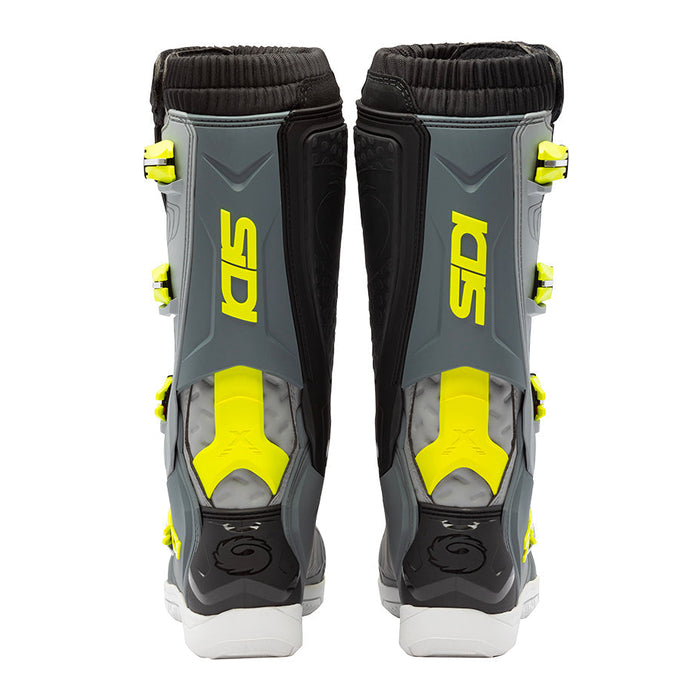 SIDI X POWER SC 2026 in Grey/ Fluo yellow