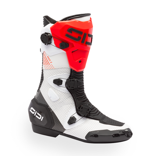 SIDI MAG-2 AIR BOOTS 2026 in White/Black/Red