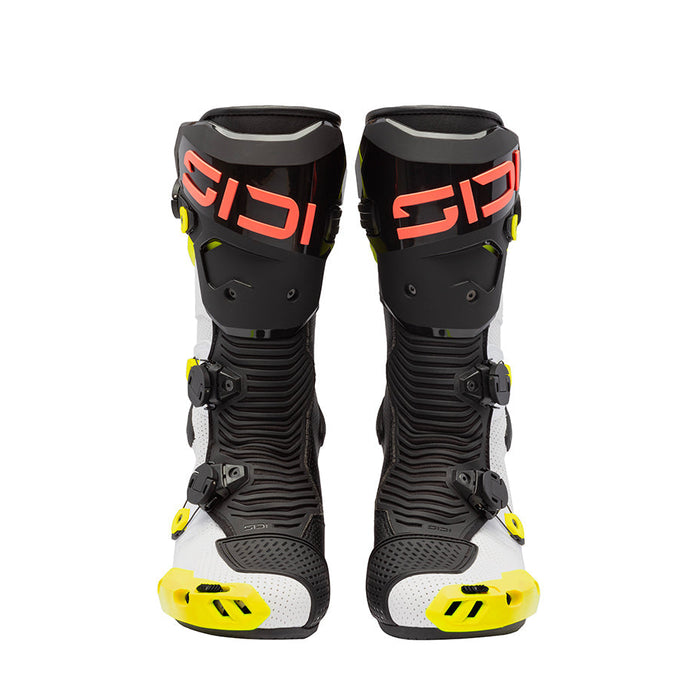 SIDI MAG-2 AIR BOOTS 2026 in White/Black/Yellow