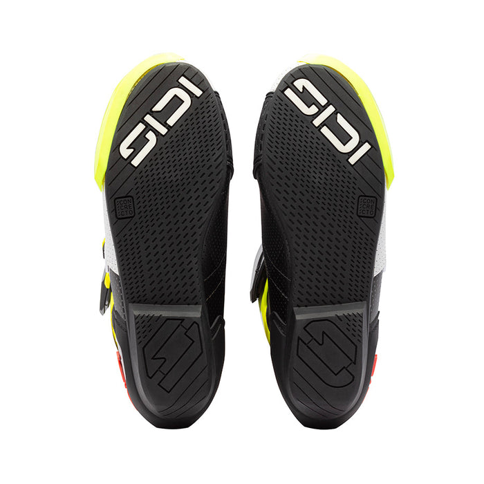 SIDI MAG-2 AIR BOOTS 2026 in White/Black/Yellow
