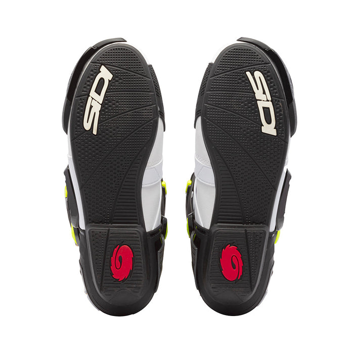 SIDI REX BOOTS 2026 in White/Black/Yellow