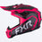 FXR YOUTH CLUTCH EVO HELMET 2025 - Black/Razz