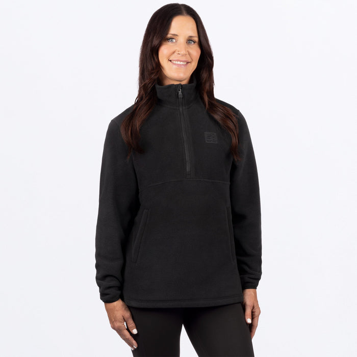 FXR ASPEN 1/4 ZIP WOMEN'S FLEECE 2025 - Black