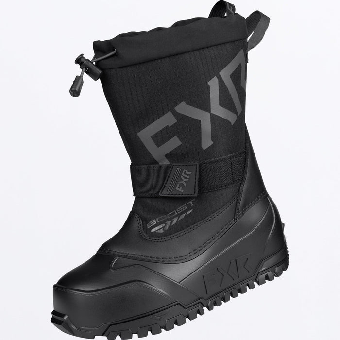 FXR Youth Boost Boot inBlack Ops